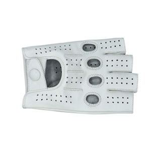 Gants de conduite en cuir véritable pour hommes, style classique, prix de gros, directement de l'usine - Product Image 4