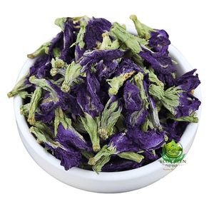 Poudre de fleurs de pois papillon lyophilisées bleu vif, arôme naturel pour thés aromatisés, cocktails et desserts – Vente en gros Vietnam - Product Image 1