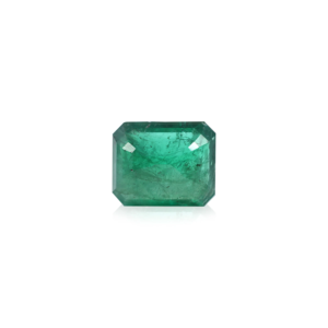 Certified 6.5 Carat Natural Zambian Emerald Faceted Trillion Cut Green Gemstone Wholesale - Product Image 2
