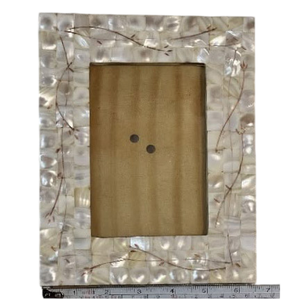 Premium Quality <b>White</b> MOP Inlay Photo <b>Frame</b> Handmade Floral Wooden Picture <b>Frame</b> Hot Selling Wedding Gift Home Decor - Product Image 5