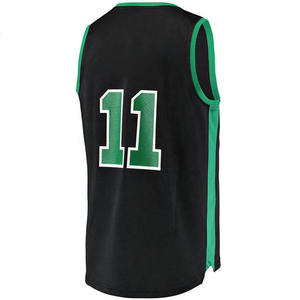 Maillots de basket sans manches personnalisés OEM, design sublimé, tissu en maille 100% polyester respirant, logo d'équipe imprimé, numéro inclus - Product Image 2