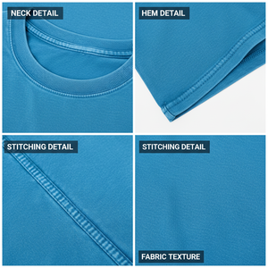 Nouveau design – T-shirts unis à manches courtes pour hommes – Vente en gros – Personnalisables – Haute qualité – 250 g/m² – 100 % coton – Coupe oversize – Respirants – Séchage rapide - Product Image 6