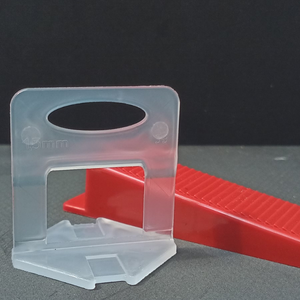 Transparent PP Plastic Clips Self-adhesive Tile Leveling Industrial Design Durable Construction Tool Easy Installation Tile - Product Image 4