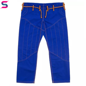 Uniforme de Artes Marciales de Diseño Personalizado en Color Azul, el Mejor Material, Kimono de BJJ Unisex de Poliéster y Algodón para Artes Marciales - Product Image 4