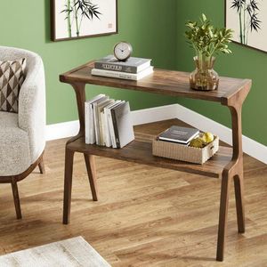 Tavolo Console in Legno Massello Utilizzabile Come Tavolino Laterale - Product Image 4