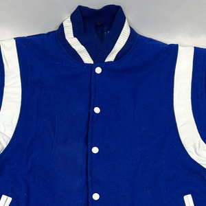 Chaqueta Varsity Letterman Unisex de Béisbol Universitario Estilo Bomber Streetwear con Parche Bordado de Chenilla de Lana Tejida 2026 para Hombre y Mujer con Cintas - Product Image 6