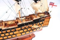 Modèle de bateau à voile haut de gamme HMS VICTORY, peint à la main, style Feng Shui, pour la décoration de la maison et les collectionneurs