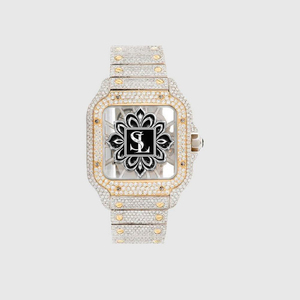 Men's Luxury Iced Out Mechanical <b>Watch</b> Waterproof Square Fully Encrusted <b>Skeleton</b> Luxury Timepiece - Product Image 5