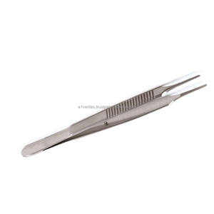 Melhor Mc-Cullough A-1 VERITAS Base Instrumentos Cirúrgicos Preço Baixo Oftalmologia Aço Inoxidável Sutura Fórceps | porta agulha - Product Image 2