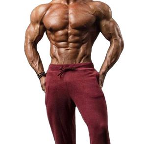 Men's Casual <b>Slim</b> <b>Fit</b> <b>Jogger</b> Sweatpants Streetwear Style Plain Stacked Trousers Sports and Fashion Wear Breathable Sweatpants - Product Image 1