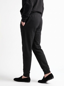 Men <b>Joggers</b> Sweatpants High Quality Cotton Fleece Casual Streetwear <b>Trousers</b> for Men with Adjustable Waistband Side Pockets - Product Image 3
