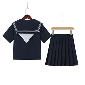 Automne printemps japon uniforme scolaire Cardigan coton soie tricoté pull pour filles collège Style JK uniforme pour étudiants Cosplay - Product Image 4