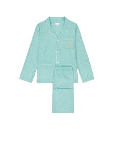 Conjunto de pijama de algodón 100% transpirable para hombre, botón de manga larga, dos piezas, proveedor de fábrica al por mayor OEM BD - Product Image 3