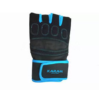 Guantes de Gimnasio de Cuero Unisex Hechos a Medida con Medio Dedo Descubierto para Levantamiento de Pesas, Entrenamiento Físico, Transpirables y Deportivos
