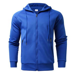 Survêtement à capuche pour homme, noir et rouge, avec blocs de couleur, sweat-shirt à fermeture éclair à manches longues, pantalon de jogging, style sportif, vêtements d'automne - Product Image 2