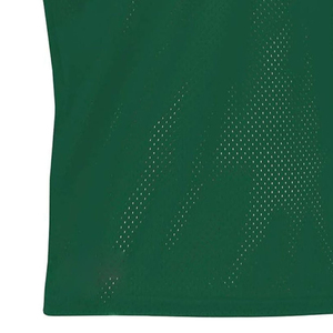 Gilet de sport unisexe sans manches à col rond en maille verte respirante en polyester pour adultes toutes saisons - Product Image 5