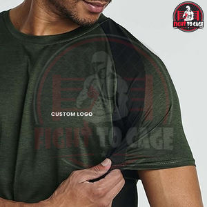 Camisetas Deportivas de Manga Corta para Hombre, Modernas, Cómodas, de Cuello Redondo, para Correr y Hacer Ejercicio, de Buena Calidad, Precio al por Mayor - Product Image 5