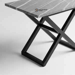 Industrial Style Customized Color Bench <b>Stool</b> & Side <b>Table</b> MDF+Solid Wood Pedestal Eco-Friendly Durable Bedroom Furniture - Product Image 5