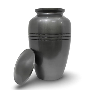 screw <b>top</b> aluminium urn airtight aluminium urn durable aluminium urn lightweight aluminium urn <b>rust</b> resistant aluminium urn vase - Product Image 1