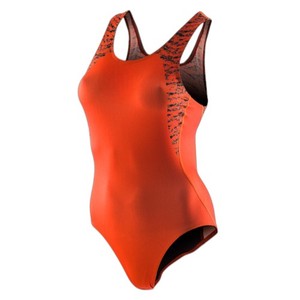 Traje de Baño Deportivo Tipo Tank para Mujer al por Mayor, Spandex/Poliéster, Secado Rápido, Transpirable, Personalizable, Estampado, Atlético - Product Image 3