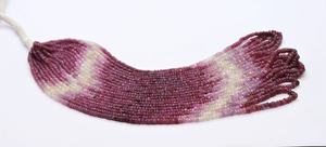 AAA <b>Ruby</b> Faceted Rondelle Beads Pinkish <b>Ruby</b> Gemstone Rondelle Beads 2.5-3.5 MM Natural <b>Ruby</b> Faceted Beads 16 Inch Shaded <b>Ruby</b> - Product Image 5