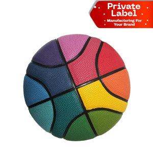 Venta al por Mayor de Mini Balones de Baloncesto Personalizados con Logotipo, Tamaño 3 para Niños, Balón de Juguete de PU Suave, OEM Personalizado, Mini Balón de Baloncesto de Espuma Suave - Product Image 1