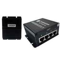 Parafoudre Ethernet 4 ports RJ45 CE RoHS pour routeurs, caméras de vidéosurveillance, points d'accès sans fil et systèmes PoE