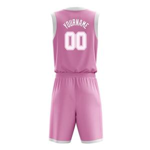 Tenue de basketball dernier cri, nouveau design, uniforme de basketball en vente, ensemble maillot de basketball pour adultes et jeunes, OEM - Product Image 3