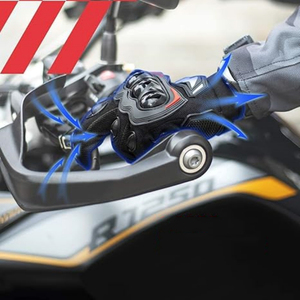 Gants de moto en cuir imperméables pour la protection hivernale, gants de course pour moto, gants de moto en cuir pour la conduite - Product Image 3