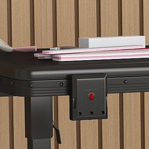 Portatile nero Manicure postazione per saloni Nail Art tavolo W/ LED specchio Bluetooth cassetti chiudibili telescopico palo pieghevole - Product Image 4