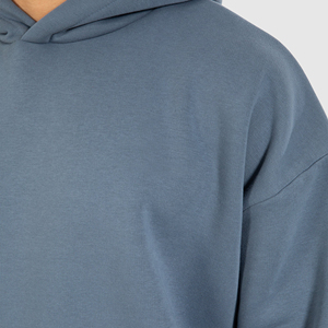 Sudadera con Capucha para Hombre, Gruesa, de Algodón de Alta Calidad, Lisa, con Logotipo Personalizado, Talla Grande, Material de Felpa, Sudadera Extra Grande para Invierno - Product Image 6