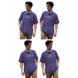 เสื้อยืดคอกลมแขนสั้นลายกราฟิกสำหรับผู้ชาย เสื้อยืดสตรีทแวร์สำหรับผู้ชายสำหรับฤดูร้อน - Product Image 6