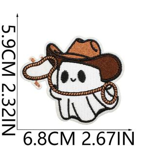 Fashion Custom Embroidery Patch Iron On <b>Badge</b> for Jackets Jeans Hats Bags Colorful Chenille Logo Woven Clothing Decoration - Product Image 5
