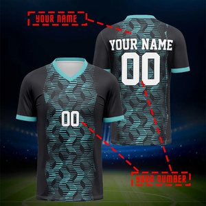 Maillot de football respirant à manches courtes pour homme adulte, collection 2025, tailles variées, offre spéciale - Product Image 6