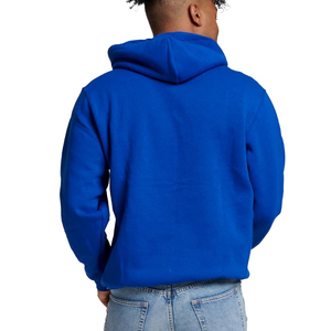 Wholesale <b>Plain</b> Pullover <b>Men</b> <b>Hoodies</b> Hooded Sweatshirt Premium Heavy Fleece Hoodie with Custom logo - Product Image 3