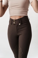 Culottes d'équitation professionnelles légeres de haute qualité pour femmes, leggings de fitness, jodhpurs, vente en gros