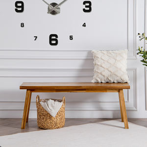 Banco de Madera Diseñado para Ofrecer Asientos Prácticos Mientras Muestra la Textura Natural de la Madera - Product Image 3