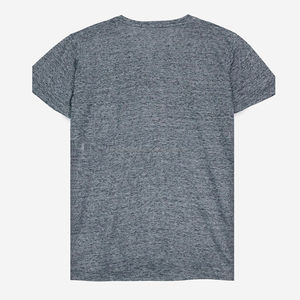 Camisetas de verano para hombre 100% algodón, holgadas, estampadas, con cuello en V, de secado rápido y transpirables. - Product Image 2