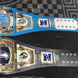 Cinturón de Campeonato de los Detroit Lions para Hombre, Talla Adulto, Cinturón de Campeones Legacy de 2 mm de Grosor - Product Image 2