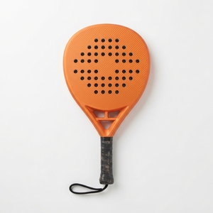 Raquette de padel en fibre de carbone premium, légère, en graphite, noyau en mousse EVA, cadre durable, face texturée, design de poignée équilibrée - Product Image 1