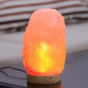 5v Usb Crafts <b>Crystal</b> Night Light Natural Himalayan Salt Hand Carved Home Decor Lamps - Product Image 5