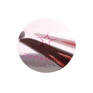 Pegatinas de Vinilo Plateadas Metálicas Personalizadas para Bolsas de Regalos, Frascos de Velas, Etiquetas para Envolver Regalos - Resistentes al Agua y al Calor - Product Image 1