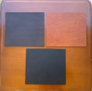 Alfombrilla de Ratón Hecha a Mano de Cuero Genuino con Base Antideslizante de Gamuza, Alfombrilla de Escritorio Personalizada para Computadora - Product Image 1