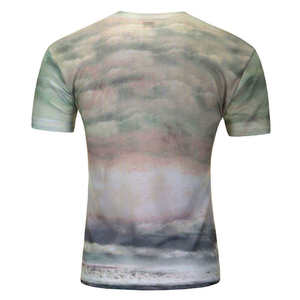 T-shirts pour hommes à manches courtes, col rond, sublimation par transfert, respirants, coupe classique, style décontracté, 100% polyester, t-shirts de qualité supérieure - Product Image 5