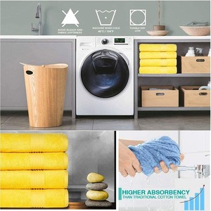 Custom logo <b>Microfiber</b> Car Cleaning Fast Dry Easy Clean Washable Durable ISO9001 BSCI <b>Bath</b> <b>Towel</b> Sport <b>Towel</b> - Product Image 5