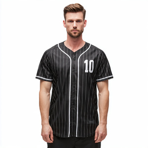 Camisetas de Béisbol con Logotipo Personalizado a Precio de Fábrica, Impresión por Sublimación, Ropa Deportiva Profesional para Hombre - Product Image 2