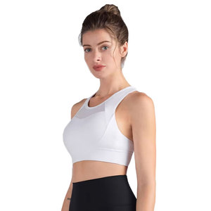 Soutien-gorge de sport respirant pour femme, dos croisé, maintien élevé, idéal pour le yoga et la gym – Vente en gros - Product Image 1