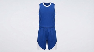 Ensemble de maillots de basket-ball personnalisés pour hommes, 100% polyester, séchage rapide, sans manches, shorts, impression de logo personnalisé, équipe, basket-ball d'été - Product Image 3