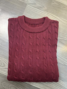 Suéter de Lana con Bordado, Estilo Europeo, Unisex, Casual, Transpirable, Color Puro, Corte en A, Nuevo para Invierno - Product Image 6