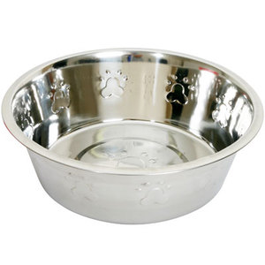 Bols pour chiens en acier inoxydable écologiques Miinox, embossés - Product Image 4